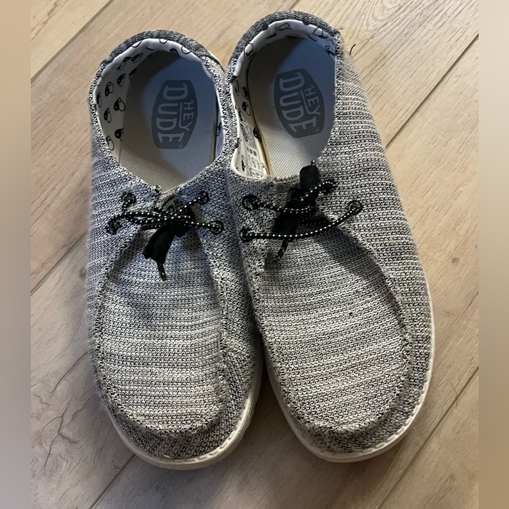 Hey Dude women’s gray shoes
